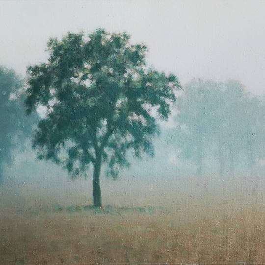 Painting of a tree by Tobias Spierenburg